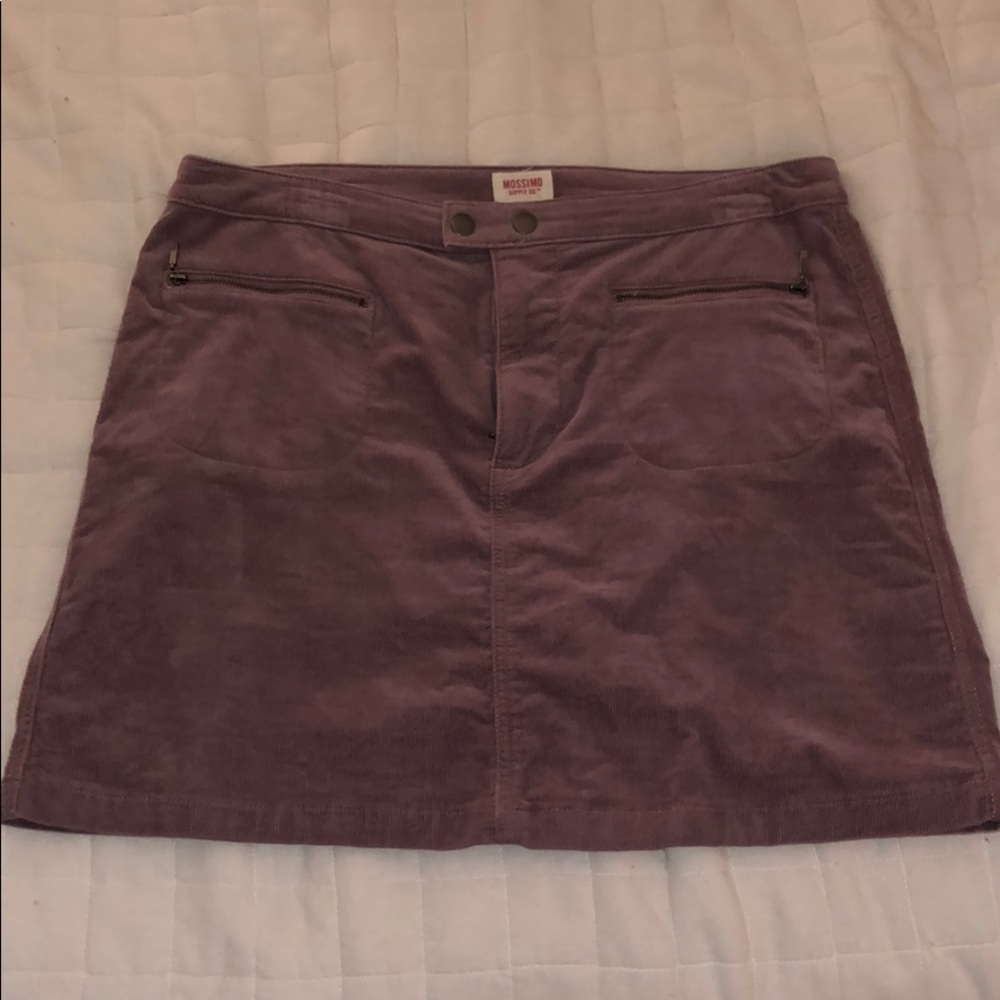 Lavender chord skirt